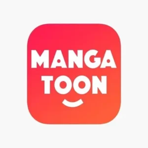 A captivating image showcasing the MangaToon app interface with a variety of manga covers.