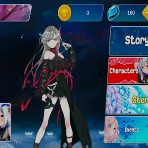 A captivating screenshot from Ariah Fantasy RPG Waifu Gacha showcasing its vibrant graphics.