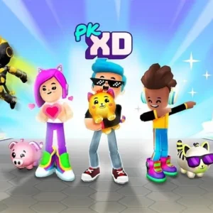 A character customized in PK XD.