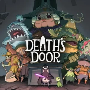 A crow wielding a sword in Death's Door