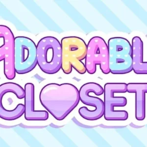 A girl playing Adorable Closet on her phone