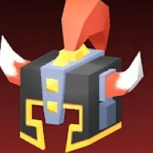 A hero charging forward in Charge Hero IDLE