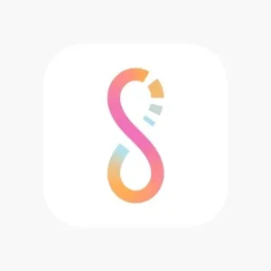 A person using Story Maker app to edit a photo on their phone.