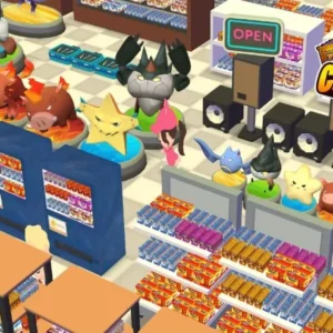 A player managing their card shop in TCG Card Shop Tycoon 2.