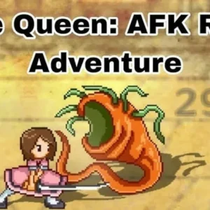 A powerful queen character from Idle Queen