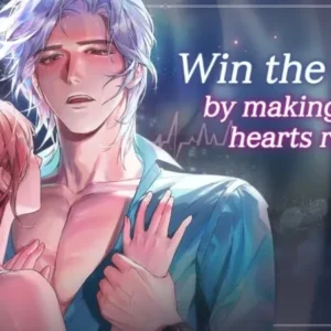 A promotional image for Change Love Show, featuring the main character surrounded by four potential love interests.
