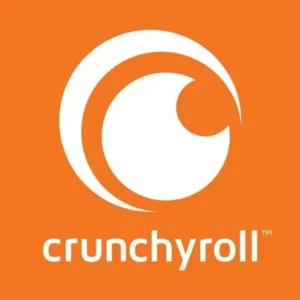 A promotional image for Crunchyroll featuring various anime characters.
