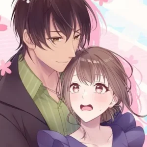 A promotional image for Fairy Boyfriend Otome Romance showcasing the main characters and the game's romantic atmosphere.