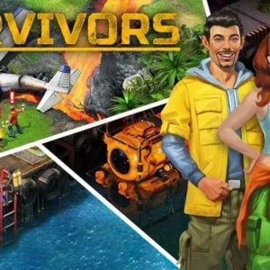 A scenic view of the island in Survivors: The Quest.