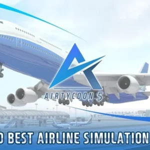 A screenshot displaying the gameplay of AirTycoon 5.