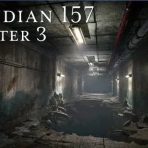 A screenshot from Meridian 157 Chapter 3 showing a dark and mysterious environment.