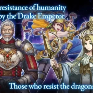A screenshot from RPG Dragon Takers showing the turn-based combat.