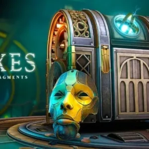 A screenshot from the Boxes game showing a puzzle box.