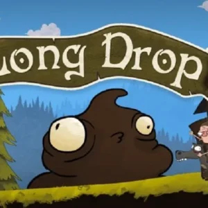 A screenshot from the game Long Drop showing a puzzle level.