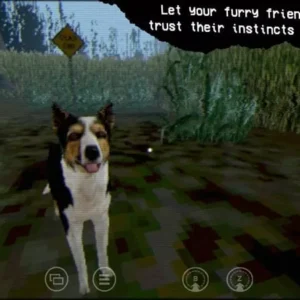 A screenshot from the game Stay Out of the House showing the player hiding from the killer.