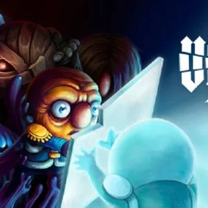 A screenshot from the game Ugly showing the main character navigating a dark dungeon.