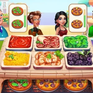 A screenshot of Cooking Wonderland gameplay.