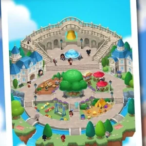 A screenshot of Disney Pop Town gameplay.