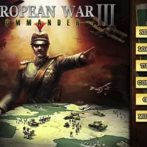 A screenshot of European War 3 gameplay.