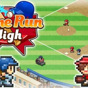 A screenshot of Home Run High gameplay.