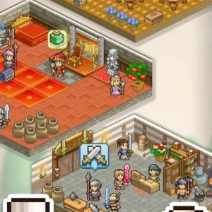 A screenshot of Kingdom Adventures showing the building interface.