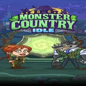 A screenshot of Monster Country Idle Tycoon gameplay.