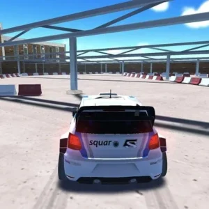 A screenshot of Rally Racer Dirt gameplay.