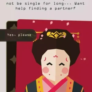 A screenshot of Reigns Three Kingdoms gameplay, showing cards with character portraits and options.