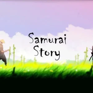 A screenshot of Samurai Story gameplay.