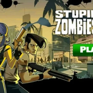 A screenshot of Stupid Zombies 3 gameplay.