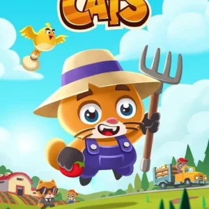 A screenshot of Super Idle Cats gameplay.