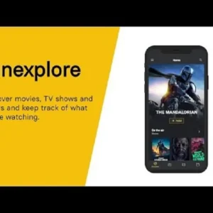 A screenshot of the Cinexplore app interface.