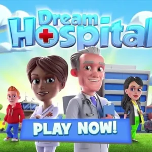 A screenshot of the Dream Hospital game showing the gameplay.