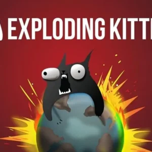 A screenshot of the Exploding Kittens game.