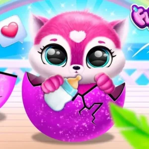 A screenshot of the Fluvsies game showing various colorful creatures.