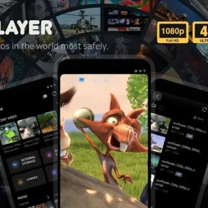 A screenshot of the FX Player app interface.