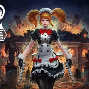 A screenshot of the game Battle Rivals showing characters in battle.