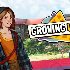 A screenshot of the game Growing Up showing the character customization screen.
