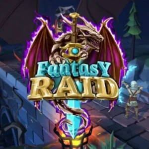 A screenshot of the game Polygon Fantasy showing the title screen.