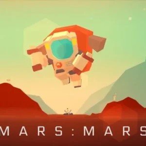 A screenshot of the Mars game showing a rover exploring the Martian landscape.