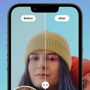 A screenshot of the PhotoApp interface showcasing its editing tools.