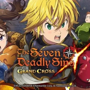 A screenshot of The Seven Deadly Sins: Grand Cross gameplay.