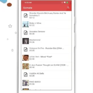 A screenshot of the UCMate app interface.