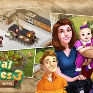 A screenshot of Virtual Families 3 showing the gameplay.