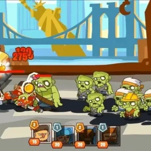 A screenshot of Zombie Defense 2 gameplay.