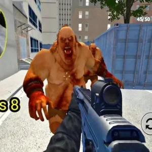 A screenshot of Zombie Monsters 8 gameplay.