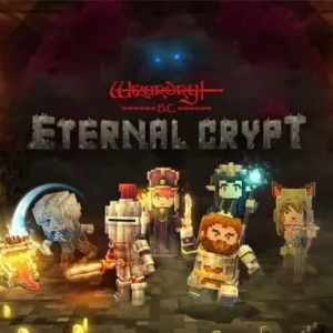 A screenshot showcasing the gameplay of Eternal Crypt.