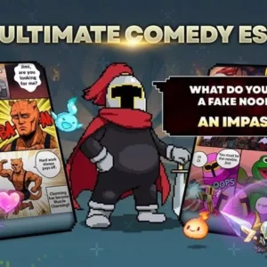 A screenshot showcasing the gameplay of Heroic Uncle Kim.