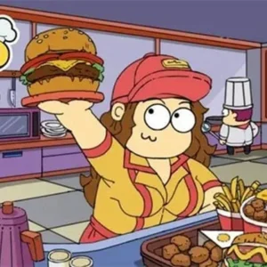 A screenshot showcasing the gameplay of Idle Food Bar.