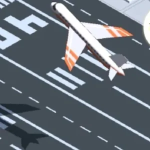 A screenshot showcasing the gameplay of Idle Traffic Tycoon.